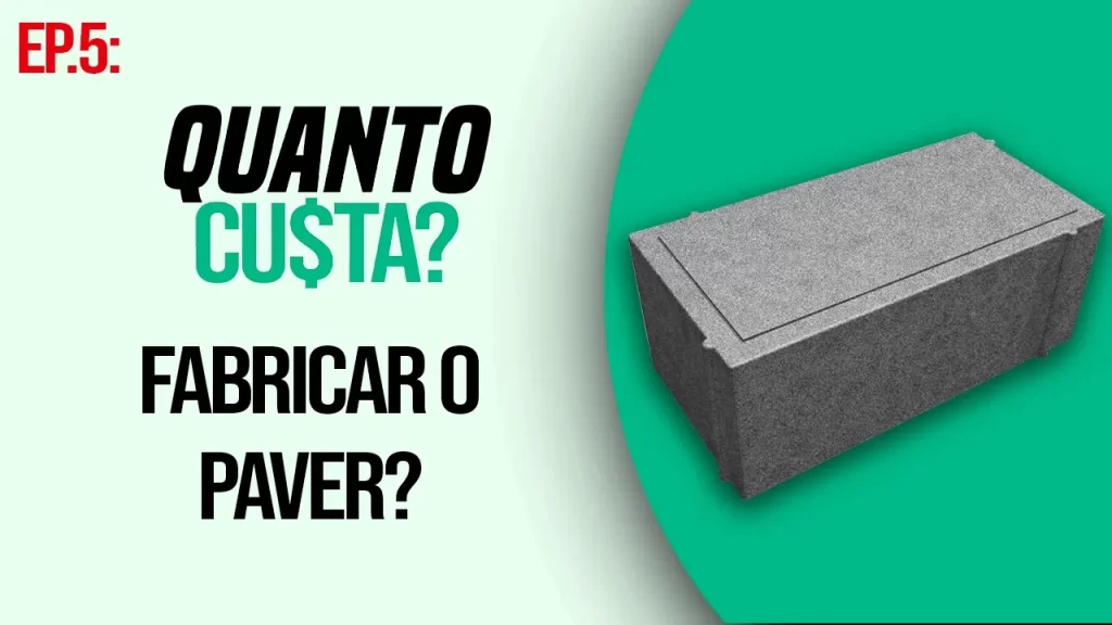 Custo M² de Paver