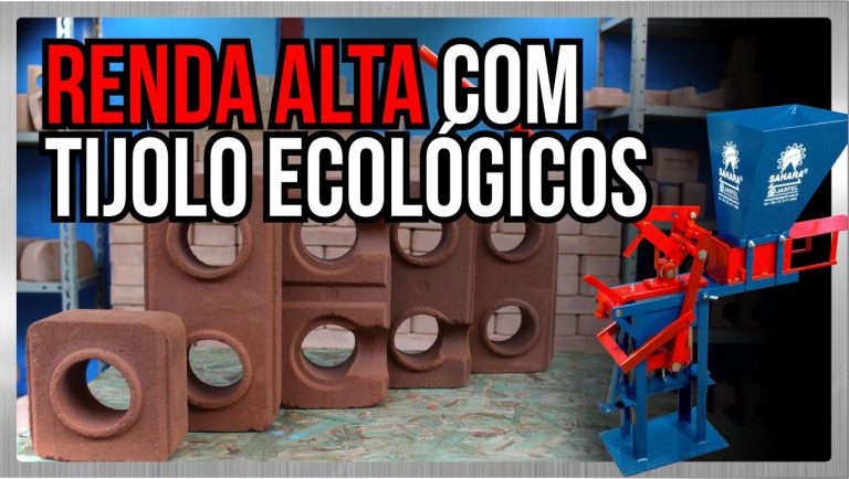 Renda Mensal com Tijolos Ecológicos