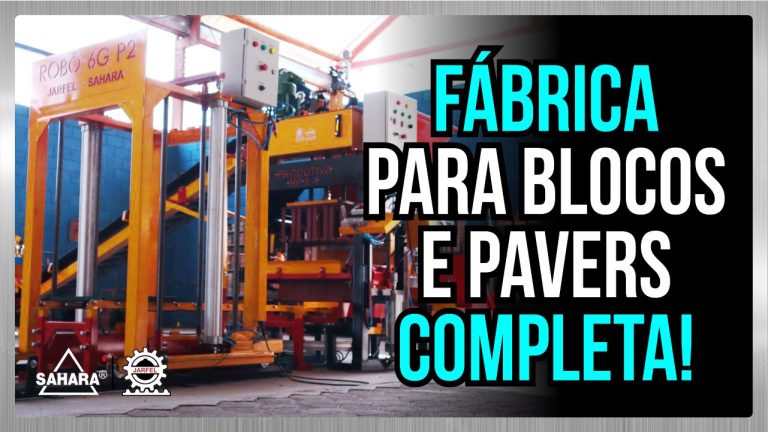 fabricação de blocos de concreto