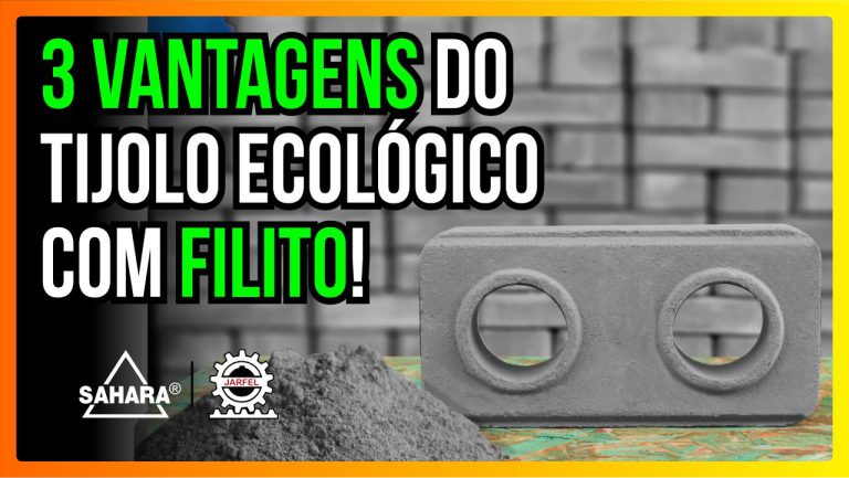 Vantagens do Tijolo Ecológico de Filito