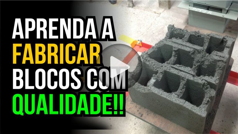 Resistência nos blocos de concreto