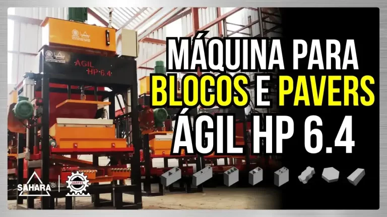 Máquina de Blocos e Pavers